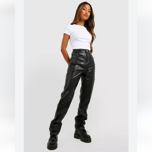 PLT Vegan leather Pants NWT - Picture 5 of 15
